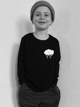 Load image into Gallery viewer, Snowboarding makes me happy - Kid's Longsleeve
